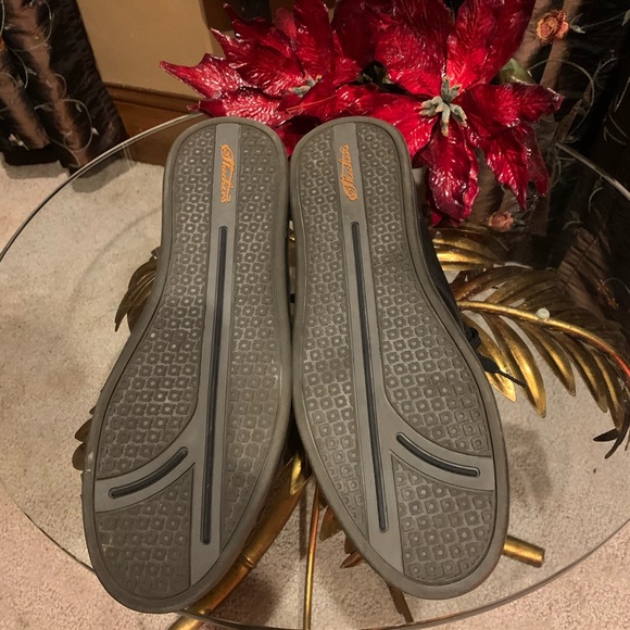 Skechers Men’s black leather Chukka shoessize11.5 - Picture 5 of 8